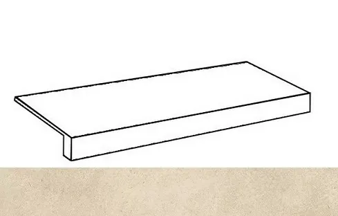 Ступень фронтальная Италон Room Stone Beige 33x60 - фото 1