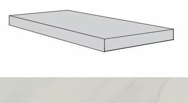 Ступень угловая правая Atlas Concorde Allure Gioia 33x120 матовая - фото 1