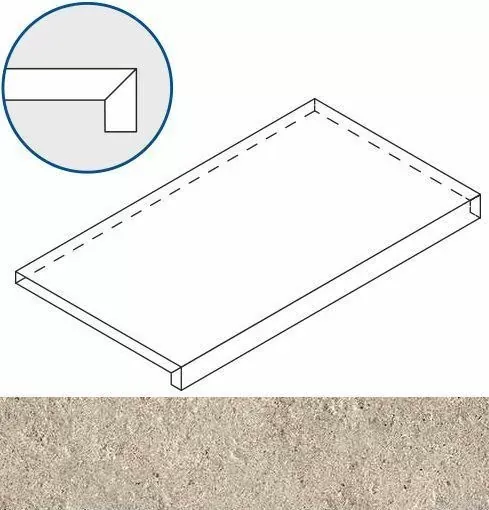 Ступень фронтальная Италон Everstone X2 Desert X2 33x60 - фото 1