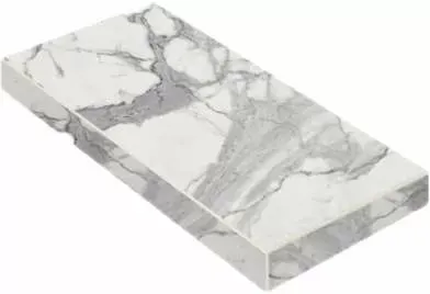 Ступень угловая правая Италон Charme Evo Statuario 33x80 - фото 1