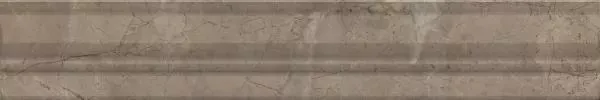 Бордюр Kerama Marazzi BLC033R Багет Серенада бежевый темный глянцевый обрезной 5x30 - фото 1