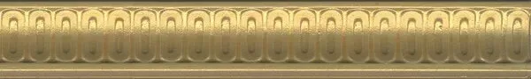 Бордюр Kerama Marazzi BOA005 Борромео золото 4x25 - фото 1