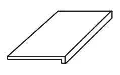 Ступень ColiseumGres Да Винчи Браун фронтальная 620070002302 коричневый 33x60 - фото 1