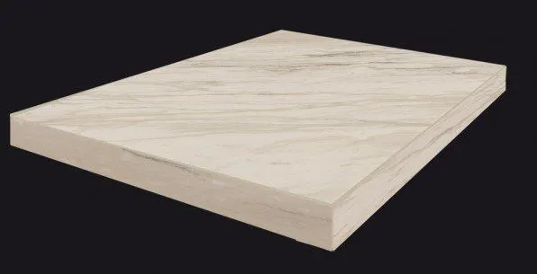 Ступень угловая левая Coliseumgres Portofino Bianco 33x45 лаппатированная - фото 1