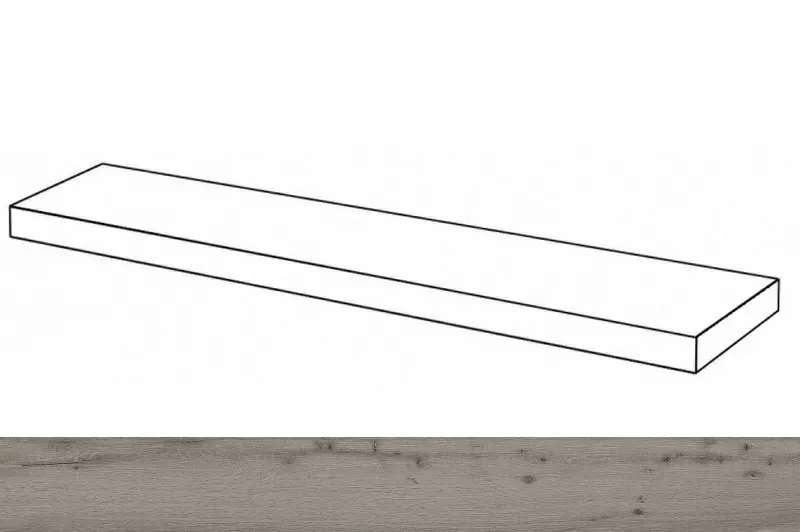 Ступень угловая правая Италон Loft Moorland 33x160 - фото 1