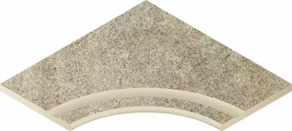 Бортик с выемкой угловой закругленный Nordica X2 Rope 60x60 - фото 1