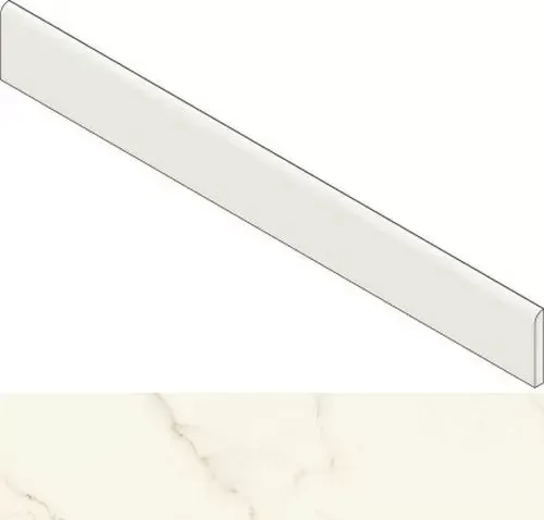 Плинтус Atlas Concorde Italy Marvel Calacatta Apuano Battiscopa Dig. Matt AGFD 7.2x60 - фото 1