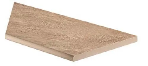 Бортик закругленный левый Atlas Concorde Клиф Гриджио 30x60 - фото 1