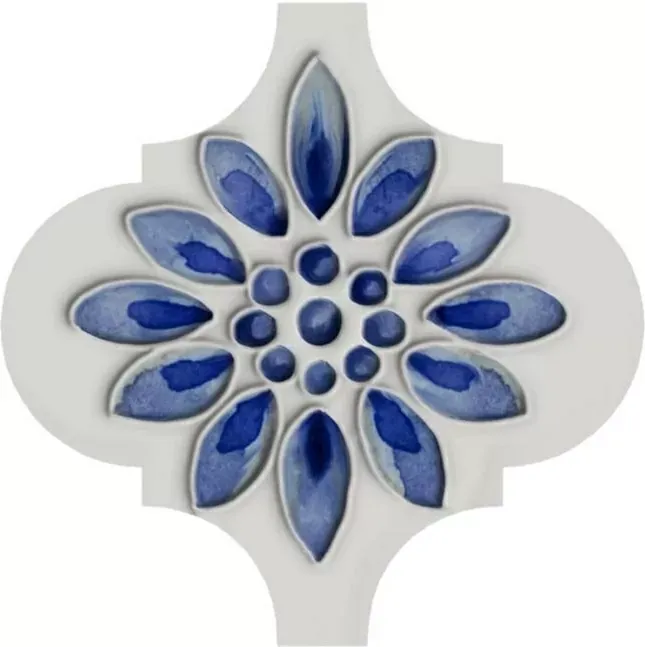 Декор Kerama Marazzi Арабески Майолика Майолика 5 6.5x6.5 VT\A320\65000 - фото 1