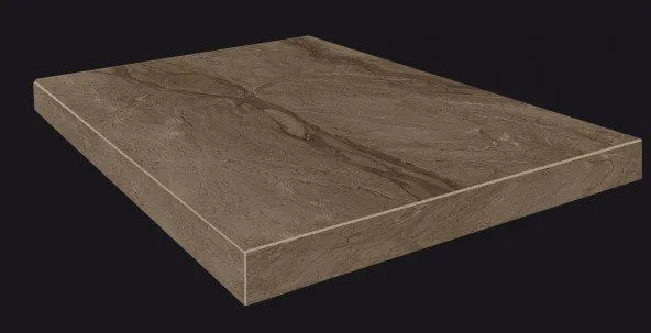 Ступень угловая правая Coliseumgres Venezia Marrone 33x45 - фото 1