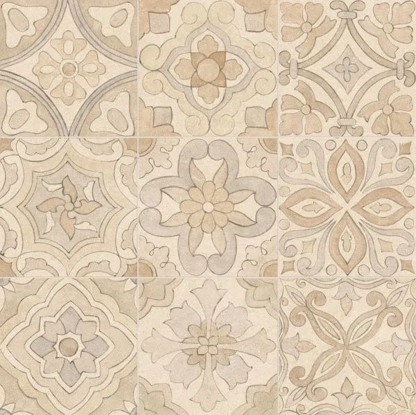 Декор Vitra Newcon Пэчворк Теплая Гамма R10A 60x60 матовый - фото 1