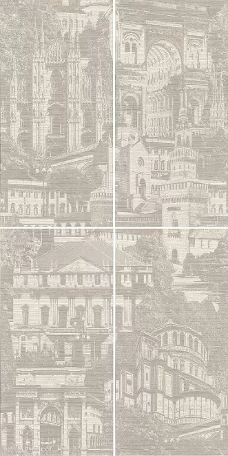 Декор Kerama Marazzi HGD\A423\4x\11037R Панно Веласка 60x120 - фото 1