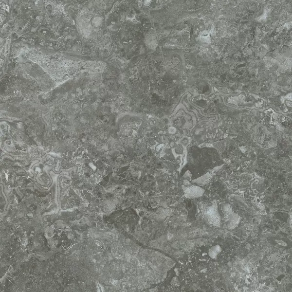 Керамогранит Kerama Marazzi SG649122R Риальто Нобиле серый тёмный лаппатированный обрезной 60х60 - фото 1