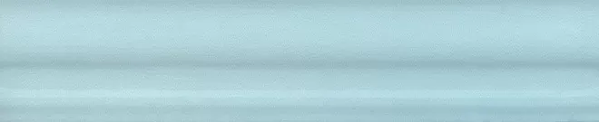 Бордюр Kerama Marazzi BLD019 Багет Мурано голубой 3x15 - фото 1