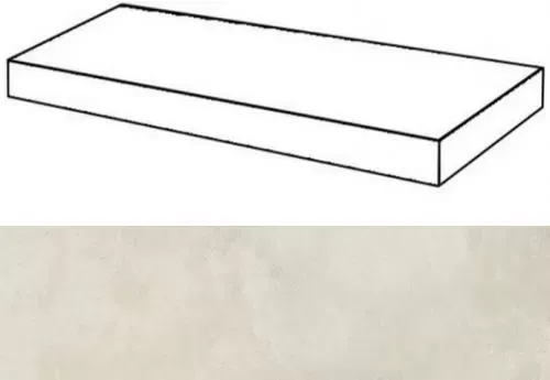 Ступень угловая правая Италон Millennium Pure 33x60 - фото 1