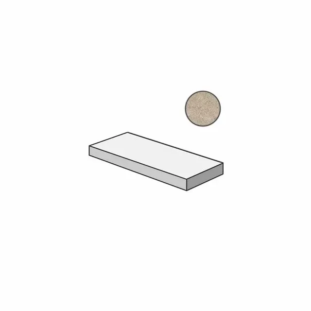 Ступень угловая левая Италон Genesis Venus Cream 33x120 - фото 1