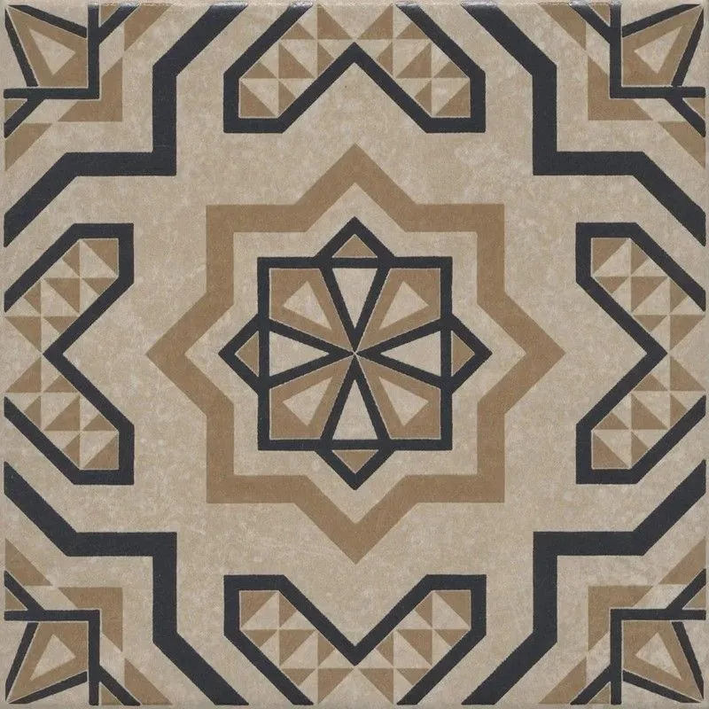 Декор Kerama Marazzi KMD3STA046GN Касабланка бежевый светлый матовый 20x20 - фото 1