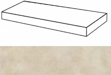 Ступень угловая правая Италон Millennium Dust 33x80 - фото 1