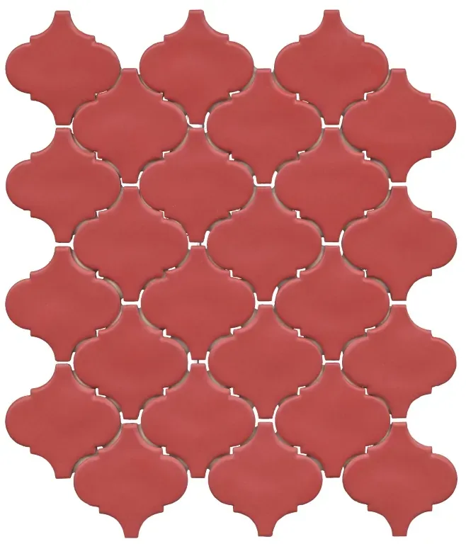 Керамическая плитка Kerama Marazzi KM2630M0061N Арабески Марокко красный матовый 26x30 - фото 1