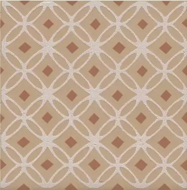 Декор Kerama Marazzi VT\C607\1337 Агуста 1 оранжевый матовый 9.8x9.8 - фото 1