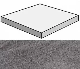 Ступень угловая левая Atlas Concorde Italy Brave Grey Scalino Angolare Sx A1I6 33x33 - фото 1