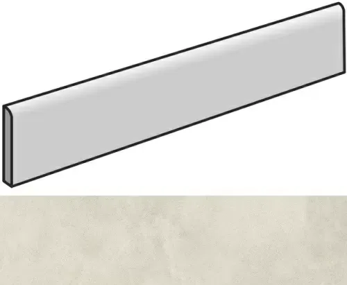 Плинтус Италон Millennium Pure 7,2x60 - фото 1