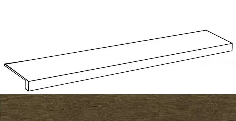 Ступень фронтальная Италон Loft Pepper 33x160 - фото 1