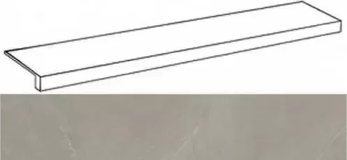 Ступень фронтальная Италон Континуум Айрон 33x160 - фото 1