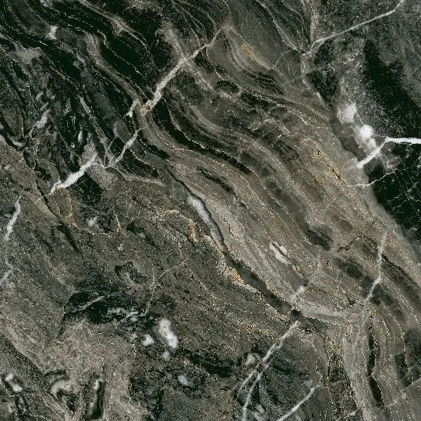 Керамогранит Идальго Arabesco Verde MR 60x60 серый - фото 1