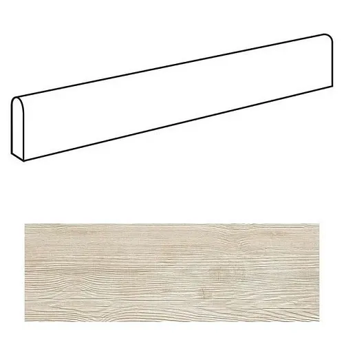 Плинтус Atlas Concorde Italy Axi White Pine Battiscopa ANLH 7.2x90 - фото 1