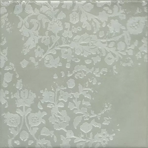 Декор Kerama Marazzi Venezia Адриатика 1 зелёный глянцевый 20х20 - фото 1