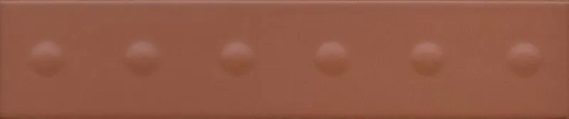 Керамическая плитка Kerama Marazzi KM26393 Медина 1 оранжевый матовый структура 6x28.5 - фото 1