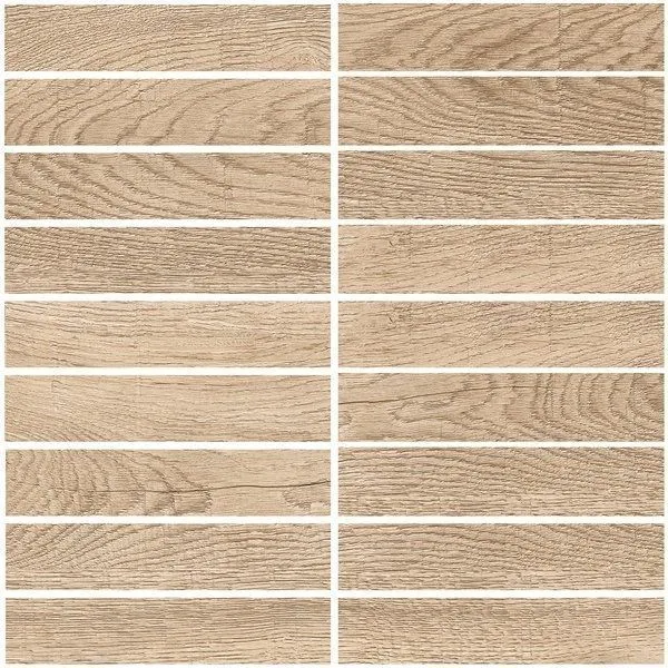 Мозаика Grasaro Italian Wood Beige 30.7x30.7 G-250/SR/m11/307x307x10 - фото 1