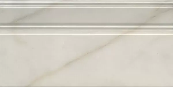 Плинтус Kerama Marazzi FME007R Греппи белый обрезной 20x40 - фото 1