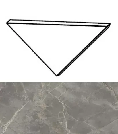 Вставка Atlas Concorde Italy Marvel Fior di Bosco Corner A.E. Silk AGJ7 1x1 - фото 1