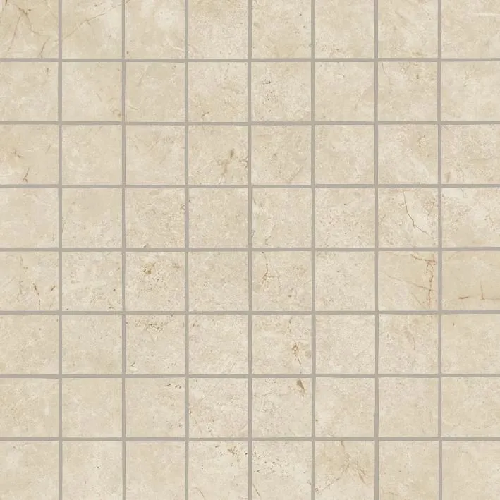Керамогранит Atlas Concorde Italy Marvel Stone Cream Prestige Mosaico Matte 30x30 AS3W - фото 1