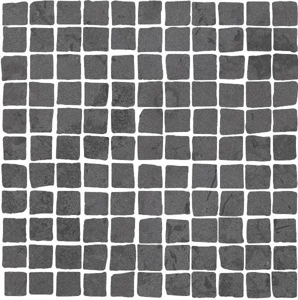 Мозаика Kerama Marazzi MBS001 Про Лаймстоун Спакко мозаичный серый тёмный матовый 20х20 - фото 2