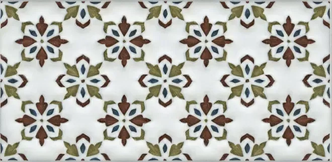 Декор Kerama Marazzi STG\B619\16000 Клемансо орнамент 7,4x15 - фото 1