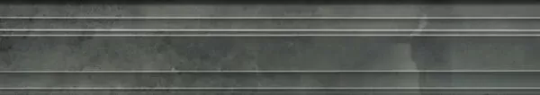 Бордюр Kerama Marazzi BLF004R Багет Джардини серый темный обрезной 7,3x40 - фото 1