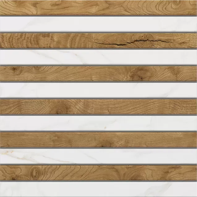 Мозаика Estima SM02/SI04 Ametis Supreme Fascia 30x30 белый - фото 1