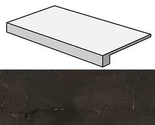 Ступень Atlas Concorde Italy Marvel Absolute Brown Scalino AFCB 33x60 - фото 1