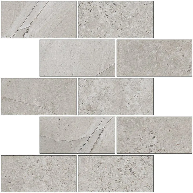 Мозаика Kerranova Marble Trend Limestone 30.7x30.7 K-1005/LR/m13/307x307x10 - фото 1