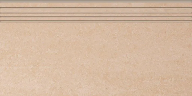 Ступень Grasaro Travertino Beige 29.4x60 G-420/PR/st01/294x600x10 - фото 1