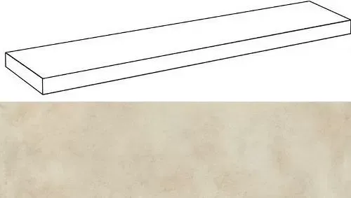 Ступень угловая левая Италон Millennium Dust 33x120 - фото 1