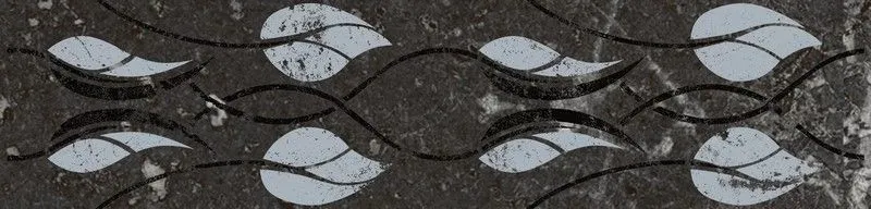 Бордюр Kerama Marazzi KMB3STA003BR Тубкаль черный глянцевый обрезной 7.2x30 - фото 1