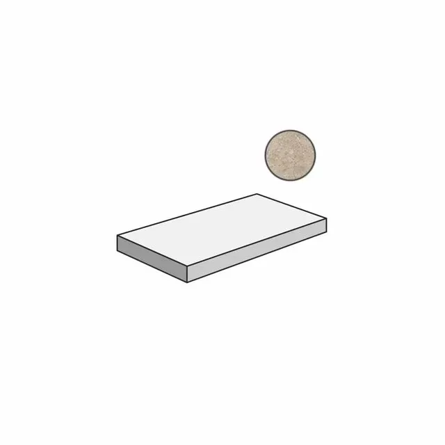 Ступень угловая правая Италон Genesis Venus Cream 33x60 - фото 1