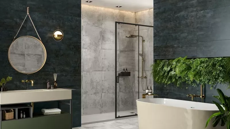 Керамогранит Alma Ceramica Оксид GFA57OXD00L серый 57x57 - фото 6