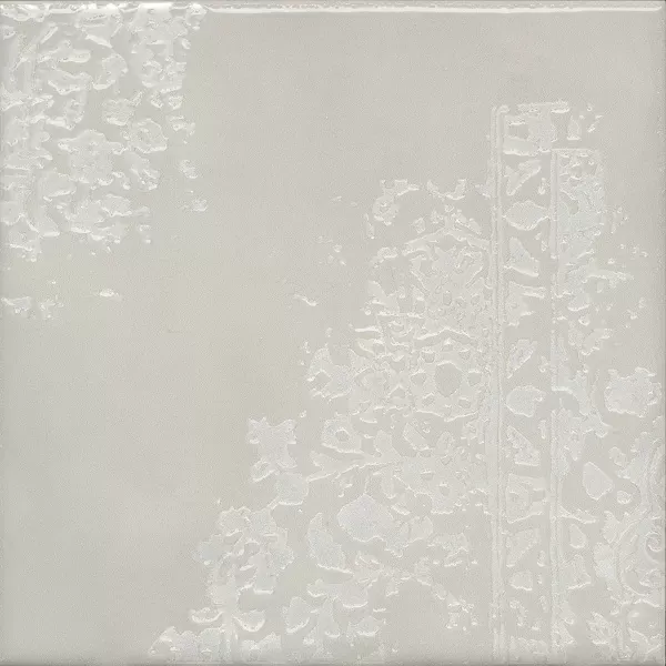 Декор Kerama Marazzi Venezia Адриатика 3 серый глянцевый 20х20 - фото 1