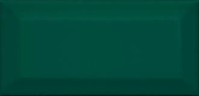 Керамическая плитка Kerama Marazzi 16058 Клемансо зелёный грань 7,4x15 - фото 1