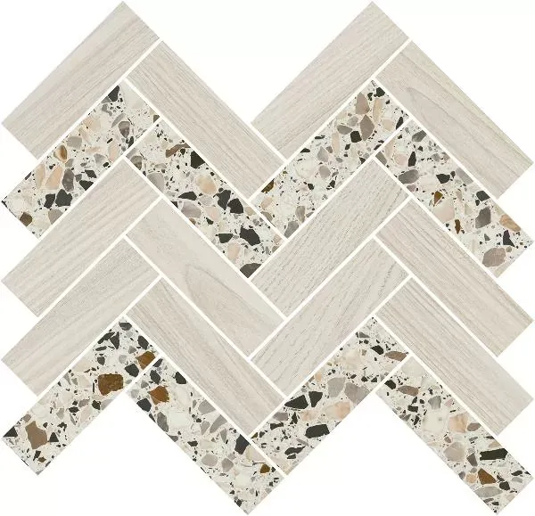 Мозаика Kerama Marazzi T042\SG5113 Монтиони мозаичный миндальный 34х35.5 - фото 2